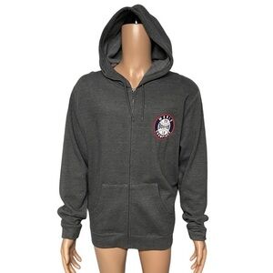 Boston Red Sox World Series Champions 2018 Men’s Full Zip Graphic Hoodie Gray XL